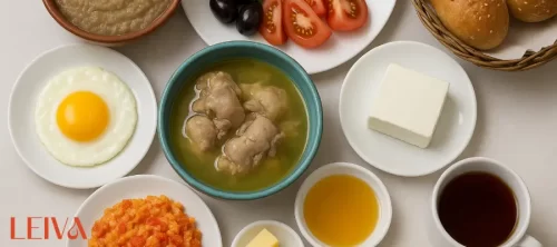صبحانه در رستوران لیوا