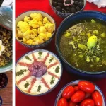 غذاهای شمالی لیوا