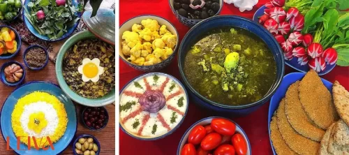 غذاهای شمالی لیوا